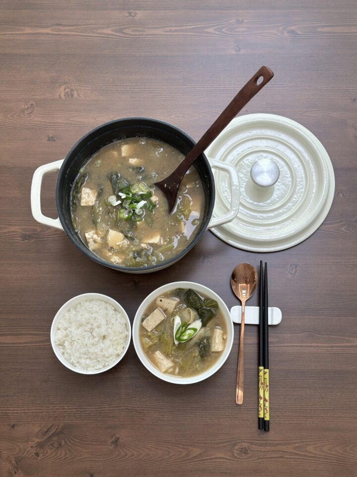 방명희할머니의 토속얼갈이 된장국(280g)-[4월15일/수요일수령]